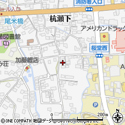 長野県千曲市杭瀬下243周辺の地図