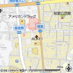 長野県千曲市桜堂368周辺の地図