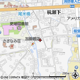 長野県千曲市杭瀬下399-2周辺の地図