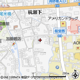 長野県千曲市杭瀬下244周辺の地図