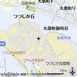 石川県金沢市つつじが丘69周辺の地図