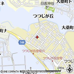 石川県金沢市つつじが丘14周辺の地図