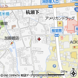 長野県千曲市杭瀬下253-1周辺の地図