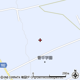 長野県上田市菅平高原1278-2556周辺の地図