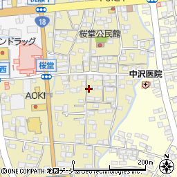 長野県千曲市桜堂429周辺の地図