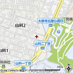 石川県金沢市山科2丁目14周辺の地図