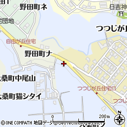 石川県金沢市大桑町猫シタイ54周辺の地図