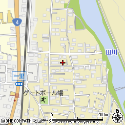 栃木県宇都宮市川田町1253周辺の地図
