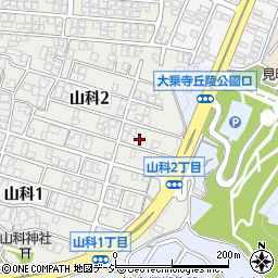 石川県金沢市山科2丁目14-25周辺の地図