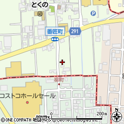 石川県白山市番匠町147-2周辺の地図