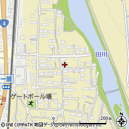 栃木県宇都宮市川田町1243周辺の地図
