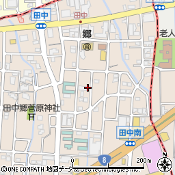〒924-0801 石川県白山市田中町の地図