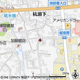 長野県千曲市杭瀬下242周辺の地図
