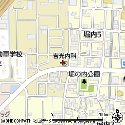 吉光内科医院周辺の地図
