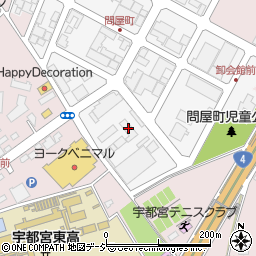 栃木小松フォークリフト株式会社　サービス部周辺の地図
