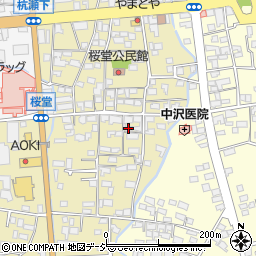 長野県千曲市桜堂396周辺の地図