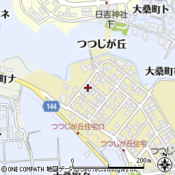 石川県金沢市つつじが丘24周辺の地図