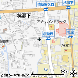 長野県千曲市桜堂355周辺の地図