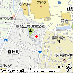 栃木県宇都宮市春日町17周辺の地図