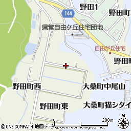 石川県金沢市野田町東周辺の地図