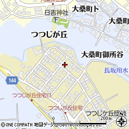 石川県金沢市つつじが丘73周辺の地図