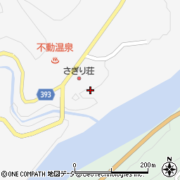 長野県長野市信州新町日原西300-1周辺の地図