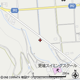 長野県千曲市森636-3周辺の地図
