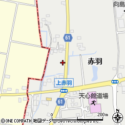栃木県芳賀郡市貝町赤羽3505周辺の地図