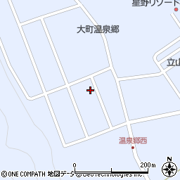 長野県大町市平大町温泉郷2894-31周辺の地図