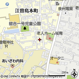栃木県宇都宮市江曽島本町9周辺の地図