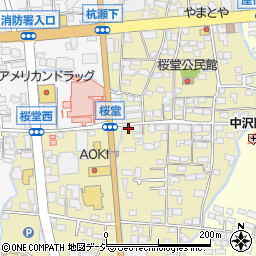 長野県千曲市桜堂464周辺の地図