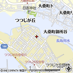 石川県金沢市つつじが丘61周辺の地図