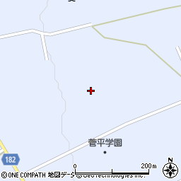 長野県上田市菅平高原1278-2273周辺の地図