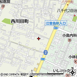 栃木県宇都宮市西川田町965周辺の地図