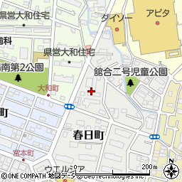 栃木県宇都宮市春日町4周辺の地図