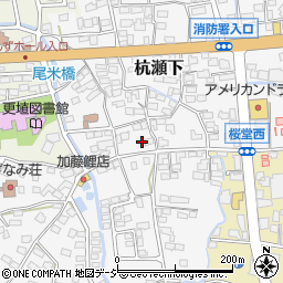 長野県千曲市杭瀬下415-3周辺の地図
