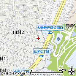 石川県金沢市山科2丁目15-6周辺の地図