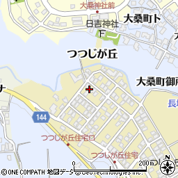 石川県金沢市つつじが丘35周辺の地図
