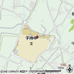 渋川市立子持中学校周辺の地図