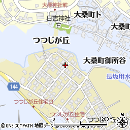 石川県金沢市つつじが丘43周辺の地図