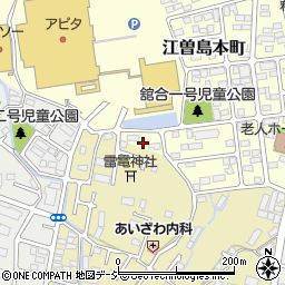 栃木県宇都宮市江曽島本町21周辺の地図