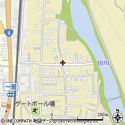 栃木県宇都宮市川田町1280周辺の地図