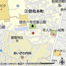 栃木県宇都宮市江曽島本町19周辺の地図