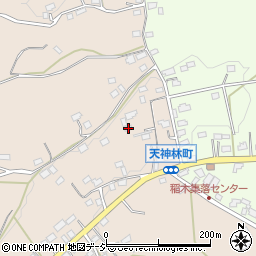 茨城県常陸太田市天神林町2541-1周辺の地図