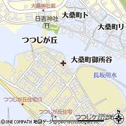 石川県金沢市つつじが丘58周辺の地図