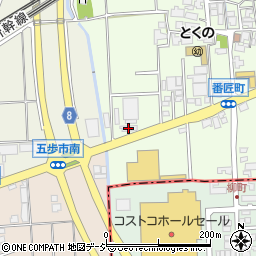石川県白山市番匠町350-1周辺の地図