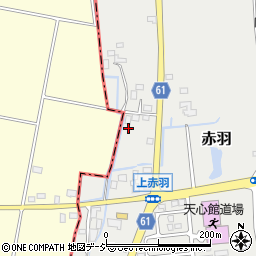 栃木県芳賀郡市貝町赤羽3502周辺の地図