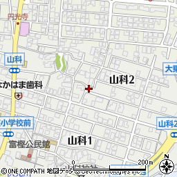 石川県金沢市山科2丁目11-33周辺の地図