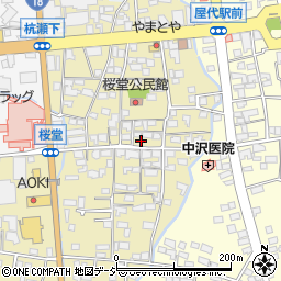 長野県千曲市桜堂403周辺の地図