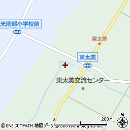 富山県南砺市土生新252周辺の地図